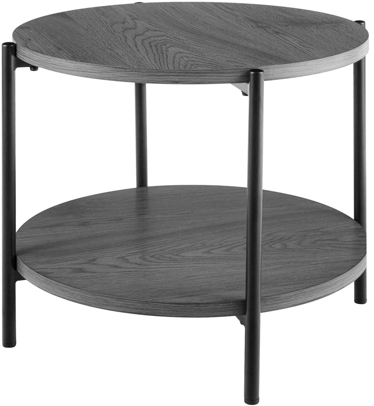 Salontafel Edduma grijs,Ø 50 cm grau