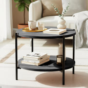 Salontafel Edduma grijs,Ø 50 cm grau
