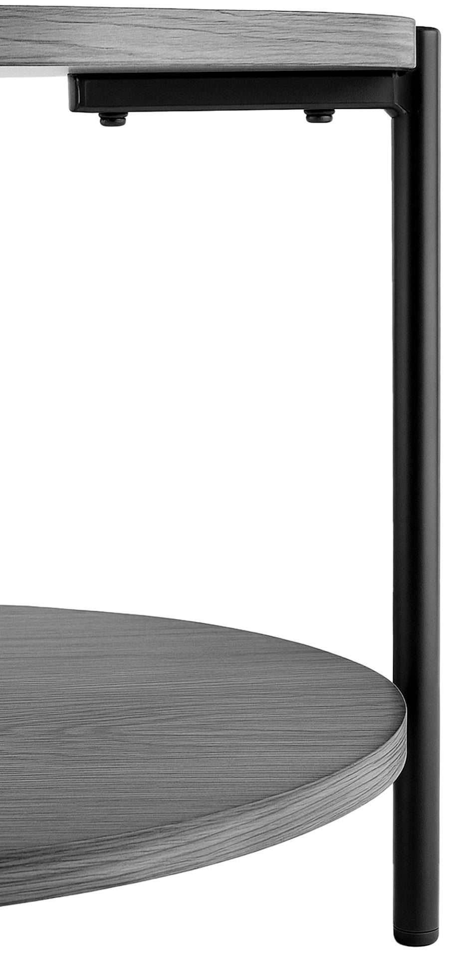 Salontafel Edduma grijs,Ø 80 cm grau