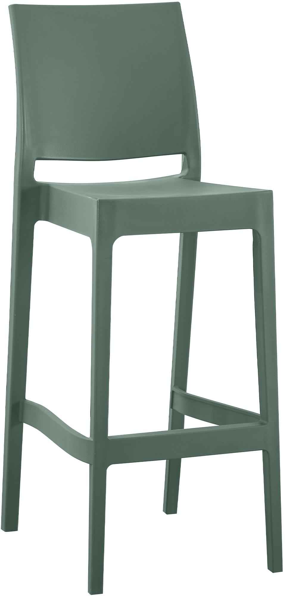Barstoel Flamur olijf oliv