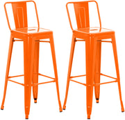 Set van 2 barkrukken Mason oranje orange