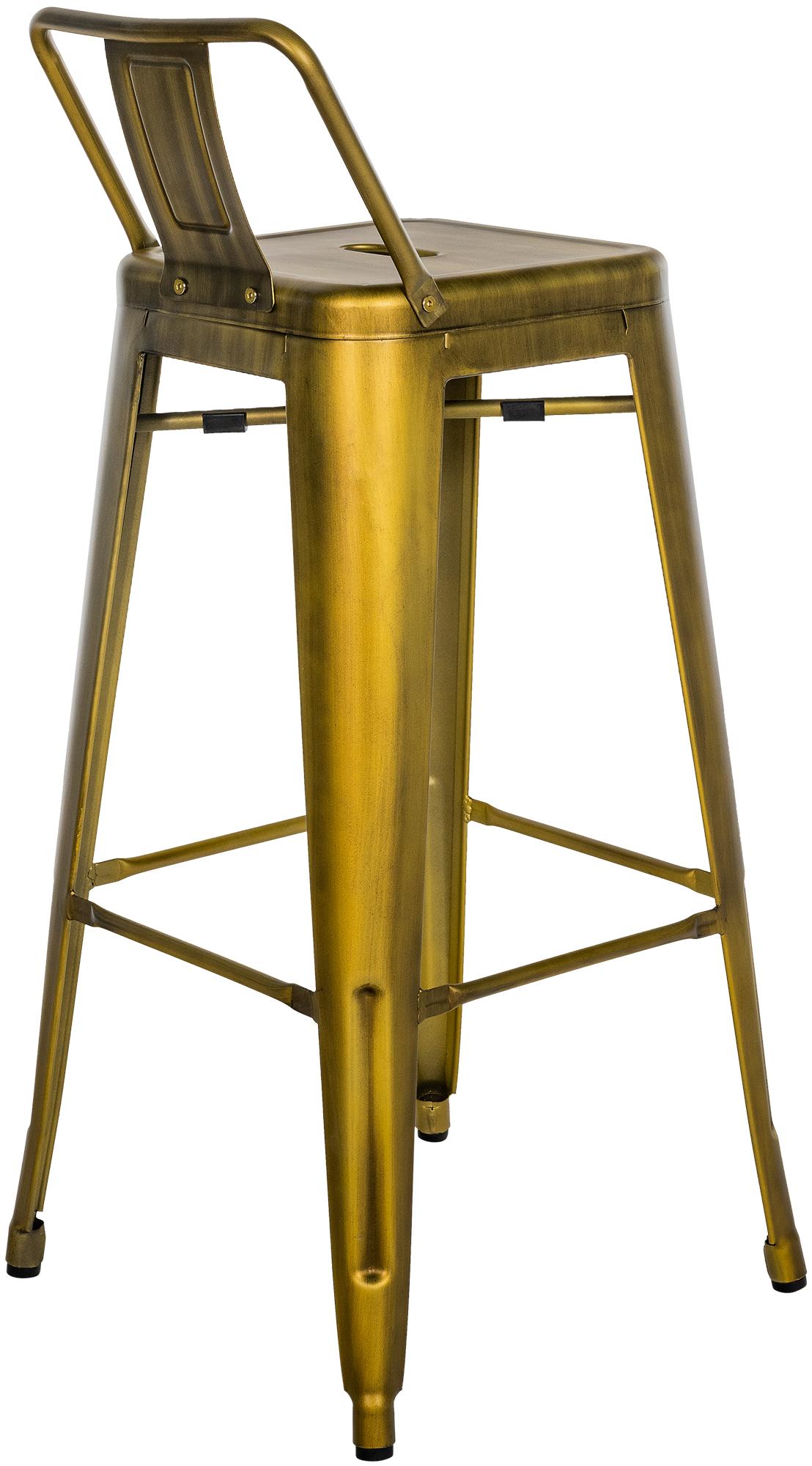 4er Set Barhocker Mason gold