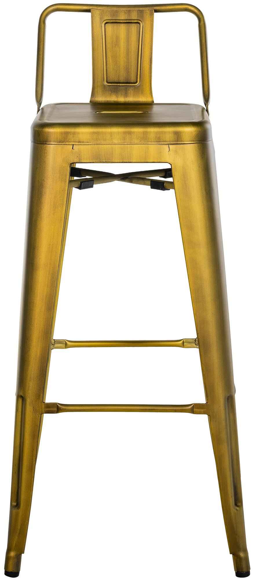 4er Set Barhocker Mason gold