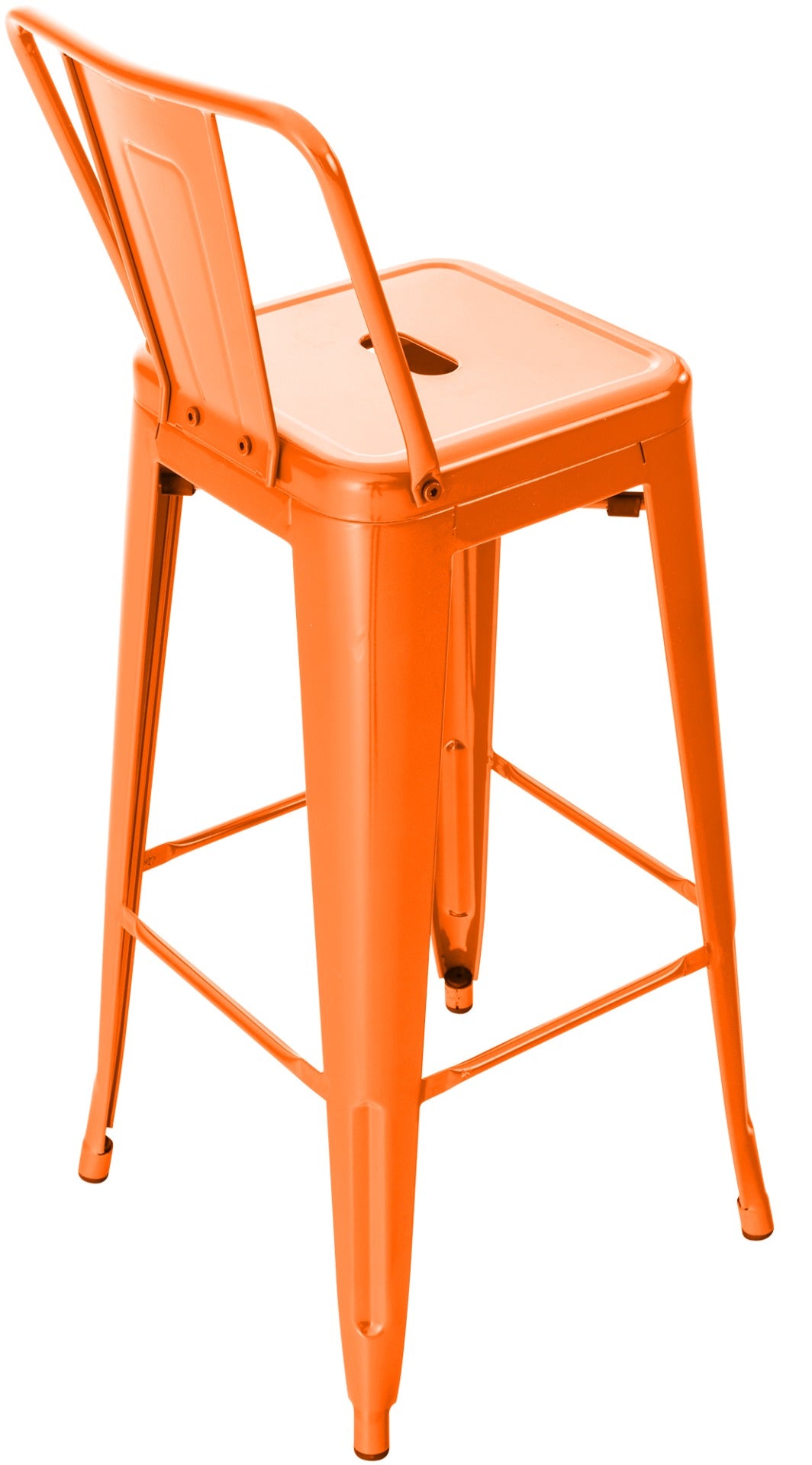 4er Set Barhocker Mason orange