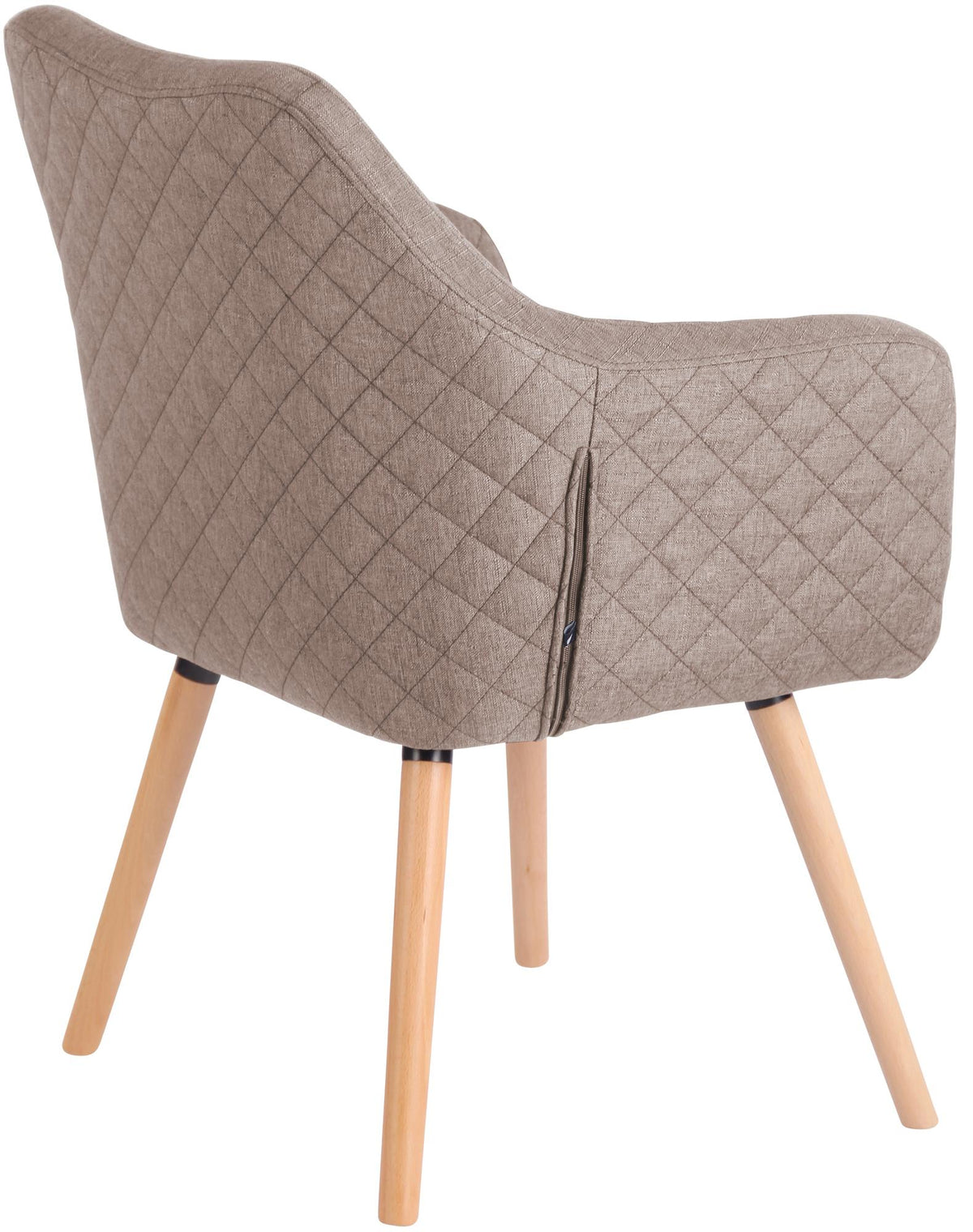 Eetkamerstoel Gent Stof natura,taupe taupe
