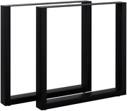 Tafelpoten Ilkan 70 cm,zwart schwarz