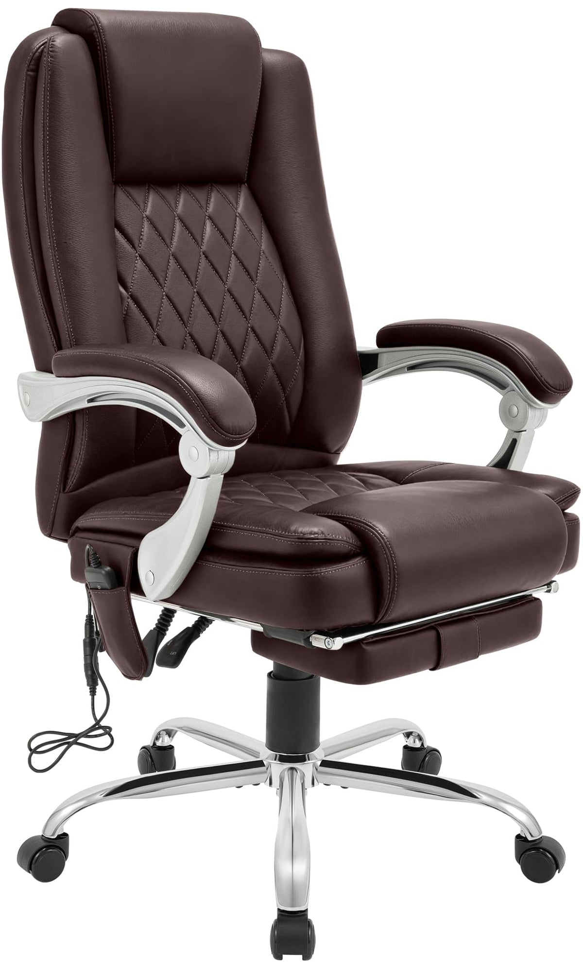 Bureaustoel Rubia met Massagefunctie bruin braun
