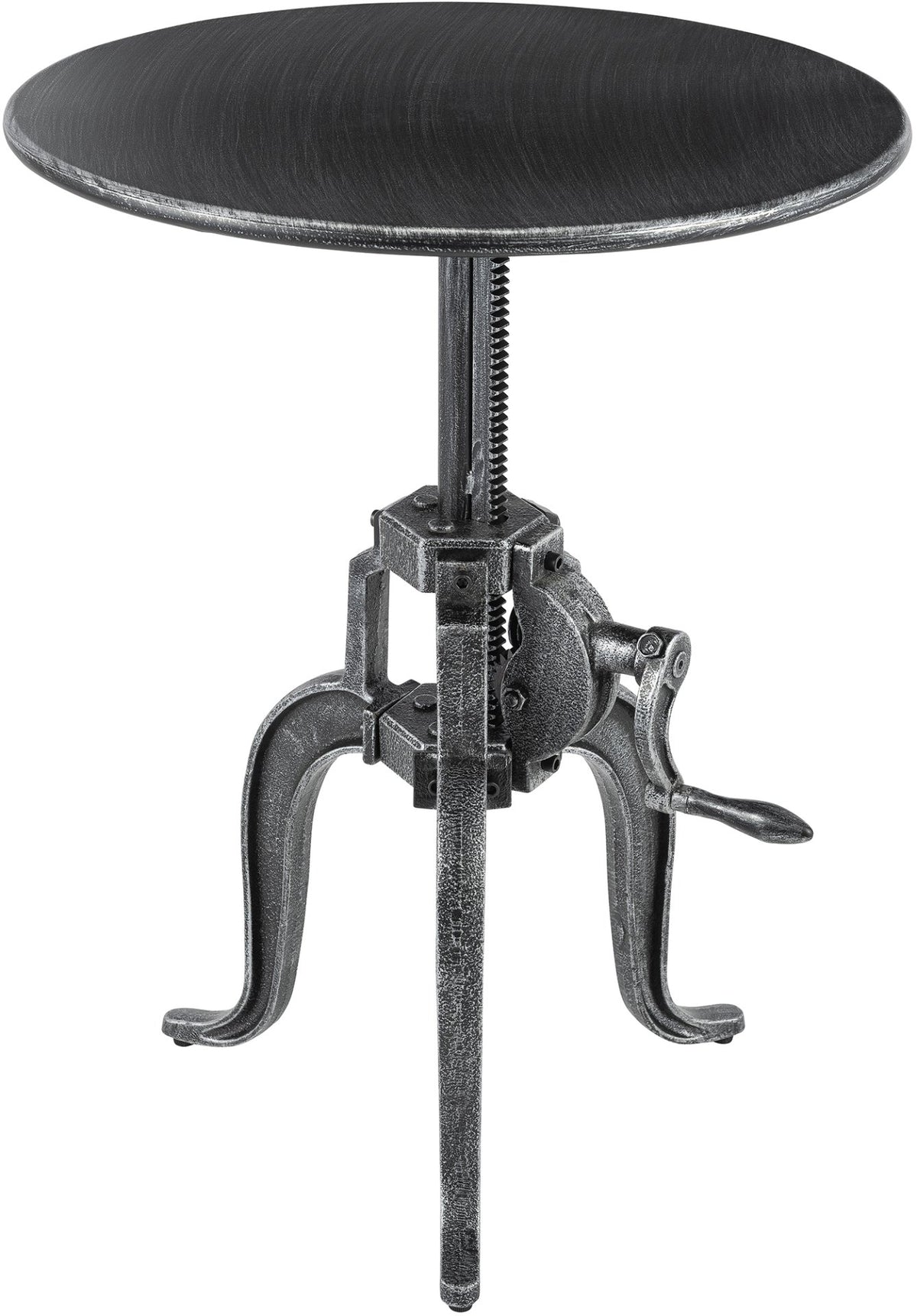 Bijzettafel Marcos 50 cm antiek zilver antik silber