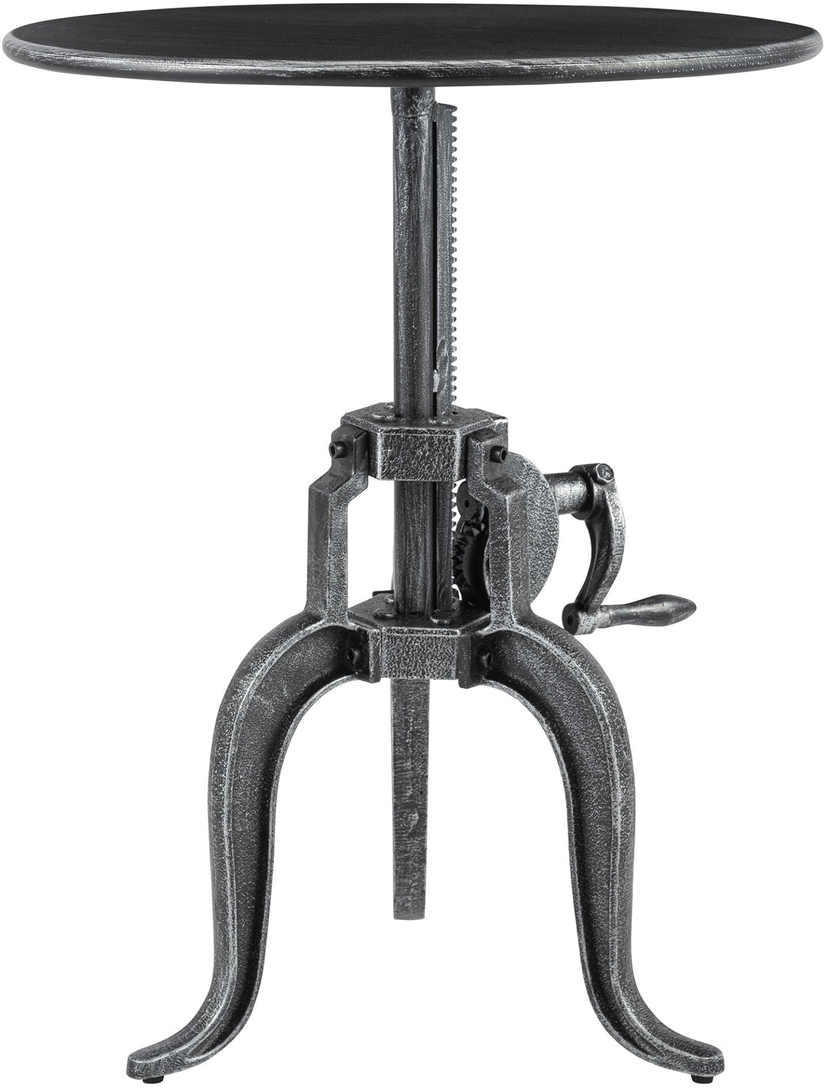 Bijzettafel Marcos 50 cm antiek zilver antik silber