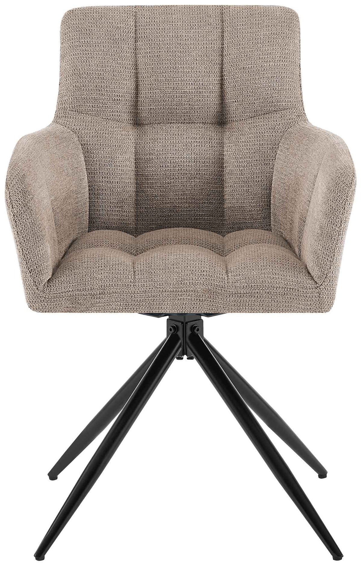 Esszimmerstuhl Jonah Stoff taupe