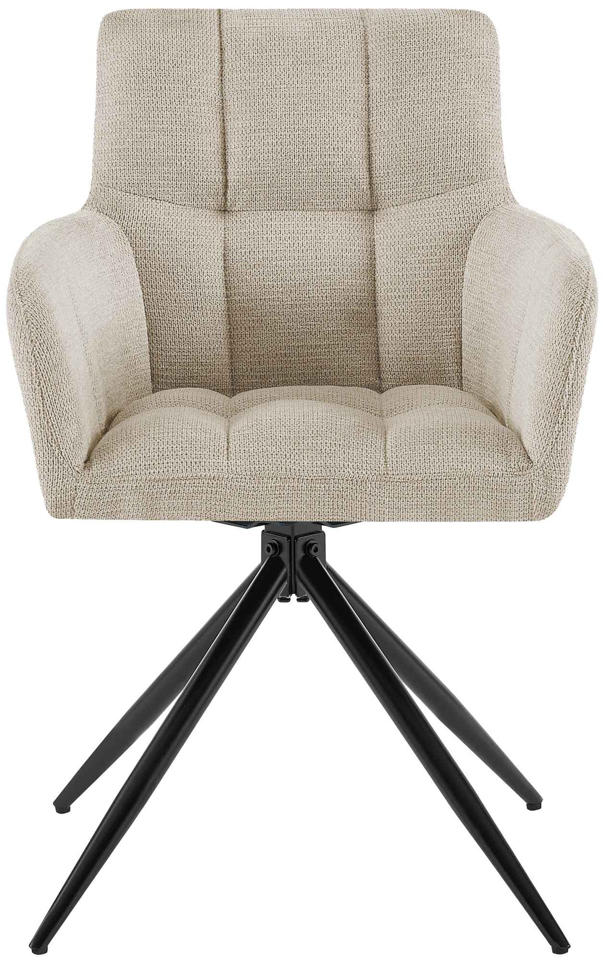 Esszimmerstuhl Jonah Stoff creme