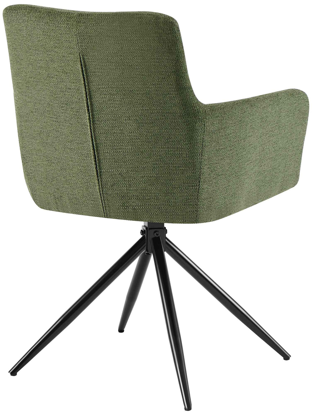Set van 2 eetkamerstoelen Jonah stof groen grün