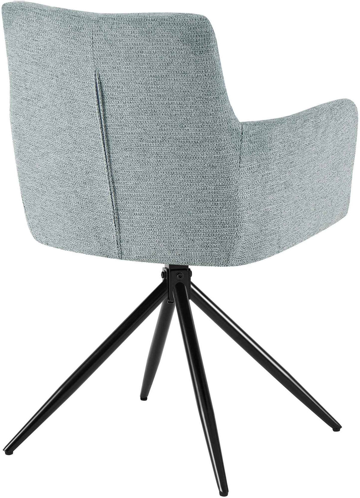 Set van 2 eetkamerstoelen Jonah stof turkis türkis