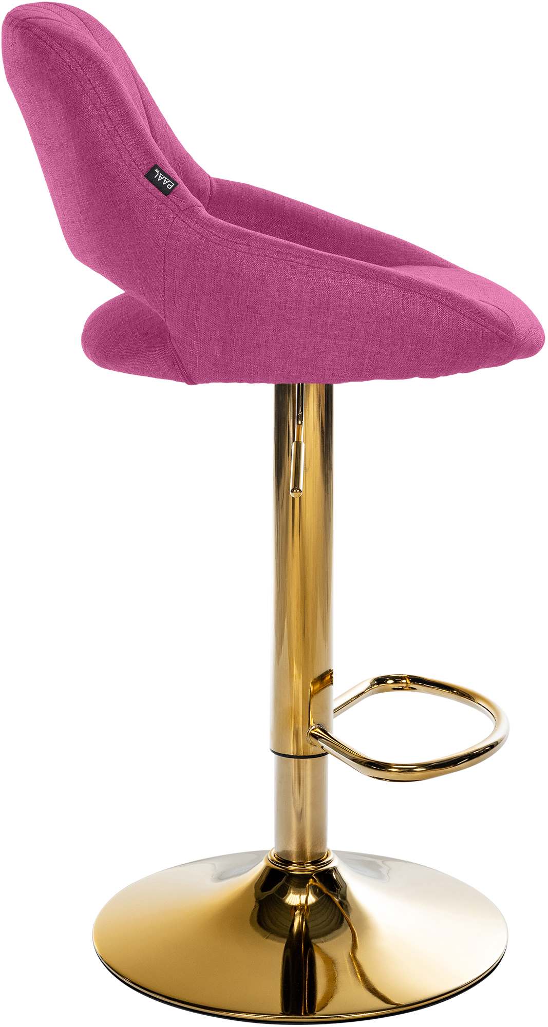 Barkruk Milet stof purper,goud lila