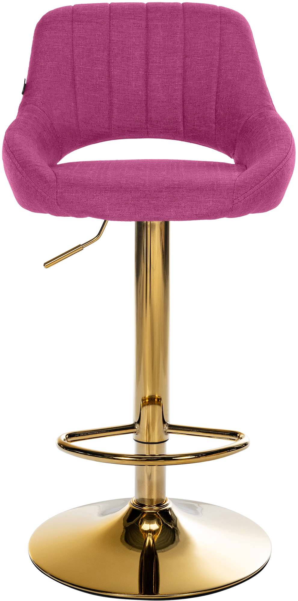 Barkruk Milet stof purper,goud lila
