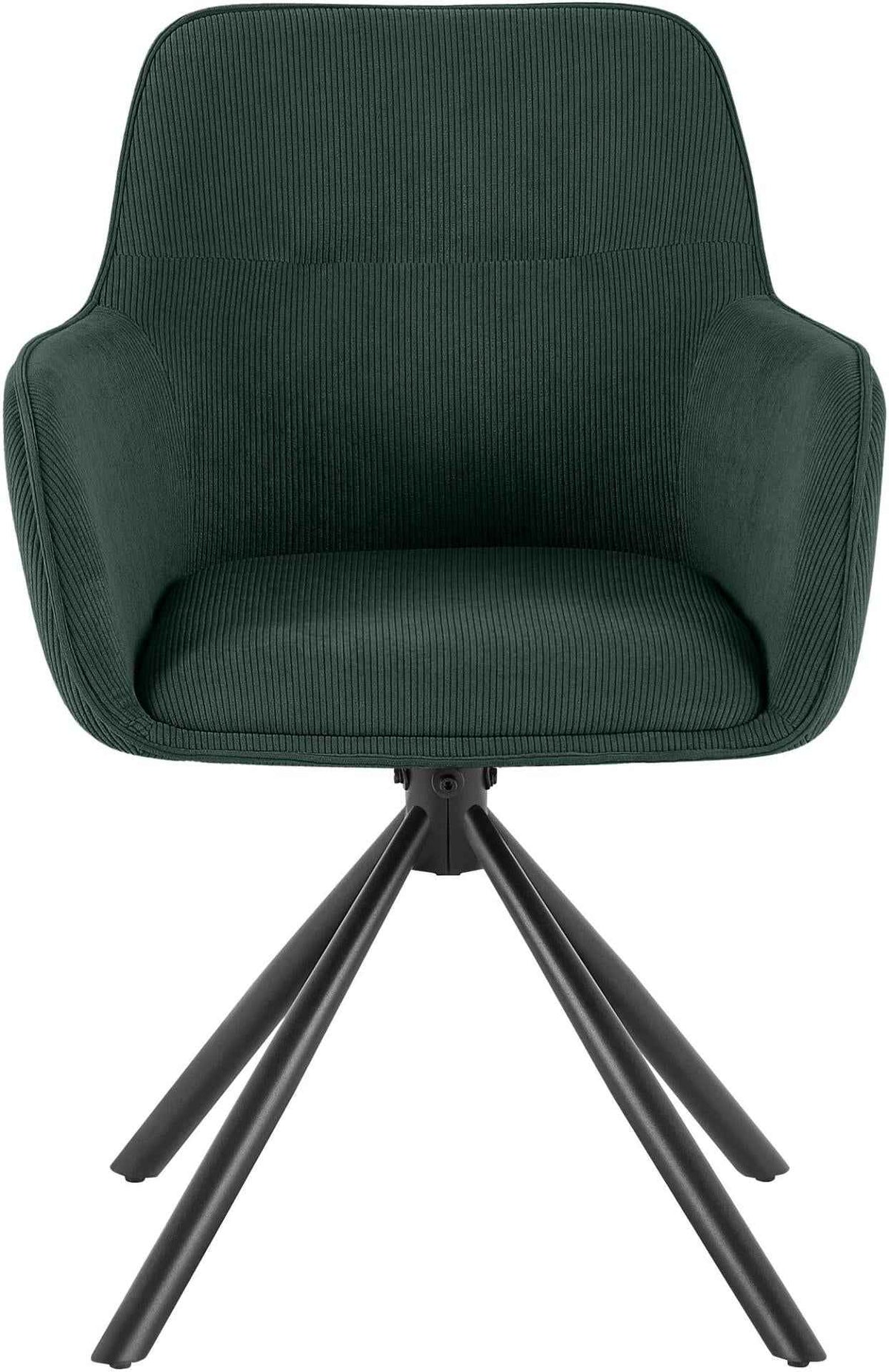 Stuhl Tipton Cord grün