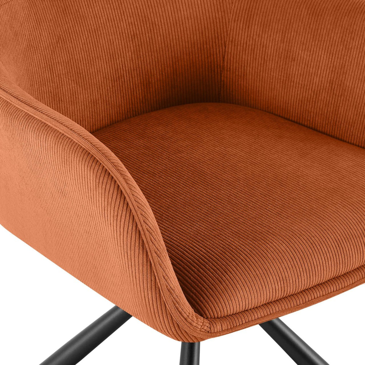 Stuhl Tipton Cord orange