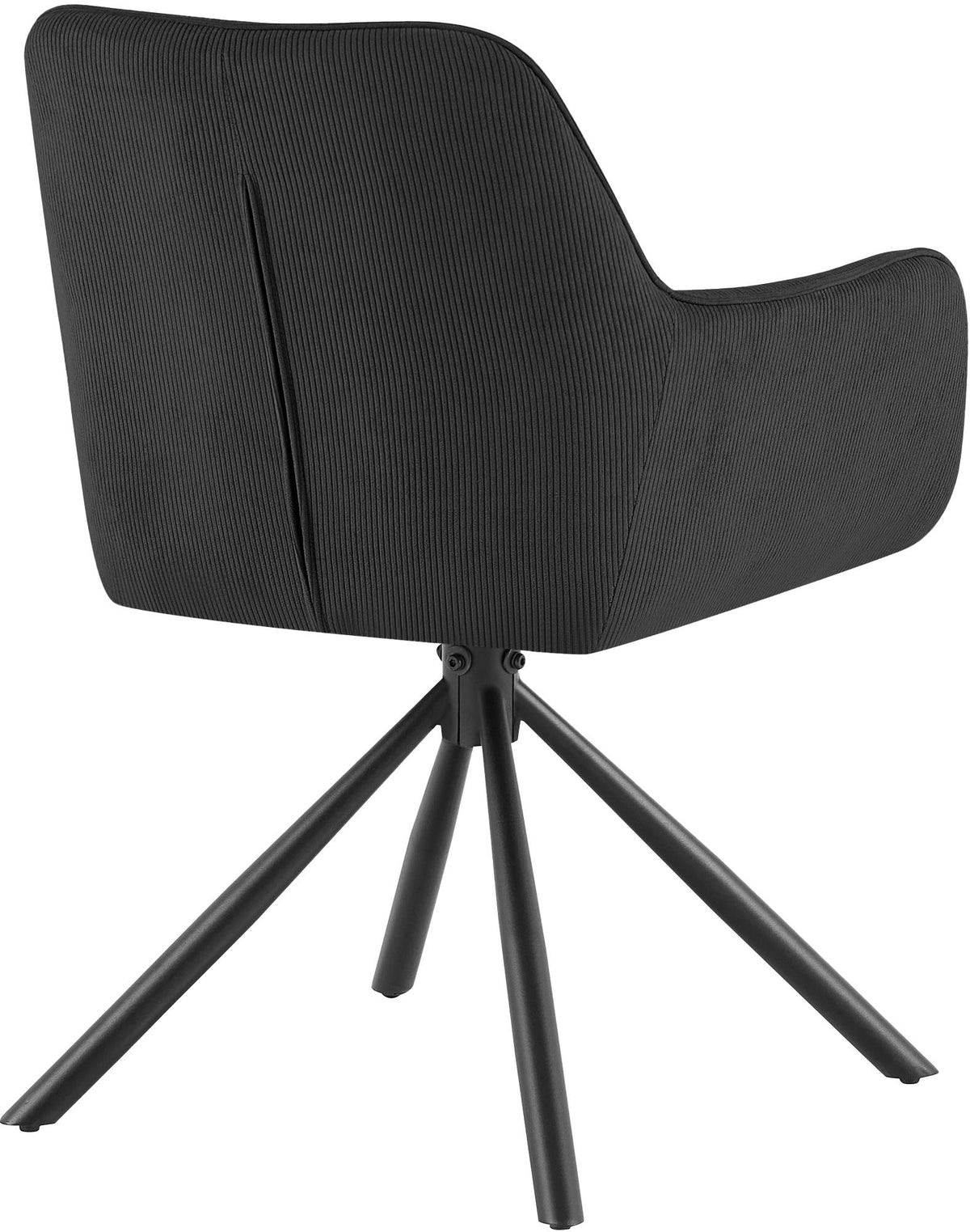 Stuhl Tipton Cord schwarz