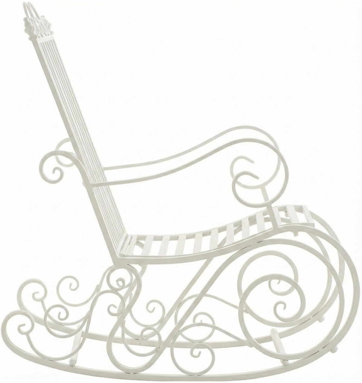 Schommelstoel Smilla wit weiß