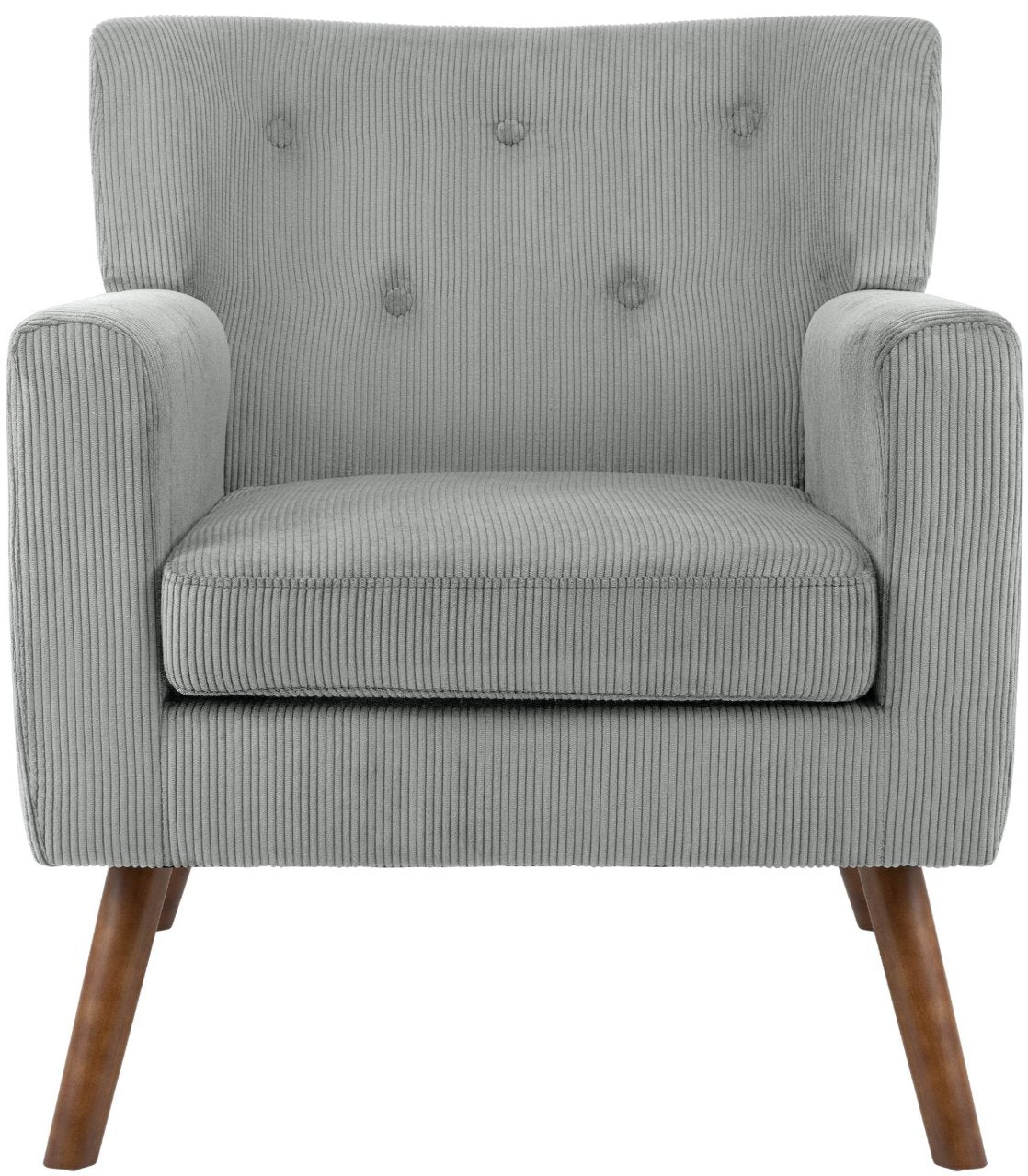 Fauteuil Kioni corduroy grijs grau