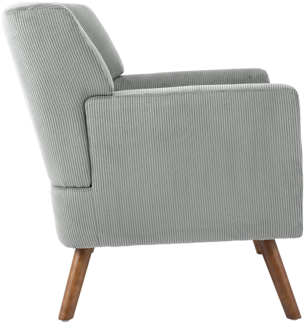 Fauteuil Kioni corduroy grijs grau