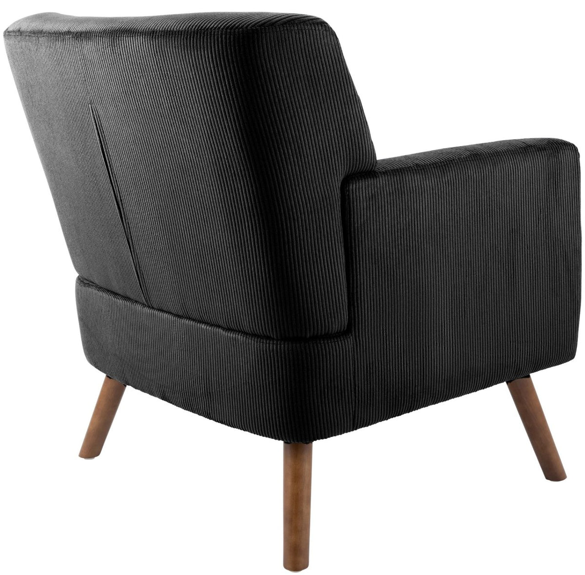Fauteuil Kioni corduroy zwart schwarz