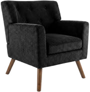 Fauteuil Kioni corduroy zwart schwarz