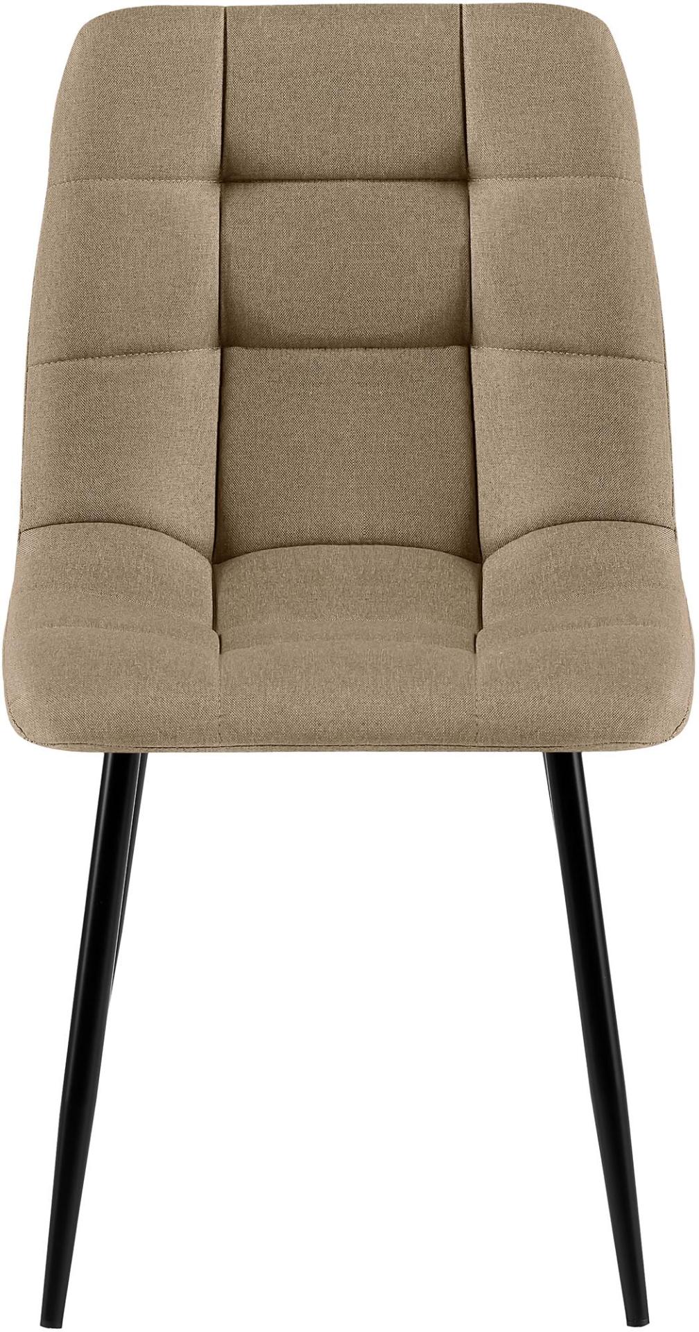 Eetkamerstoel Antibes Stof taupe taupe