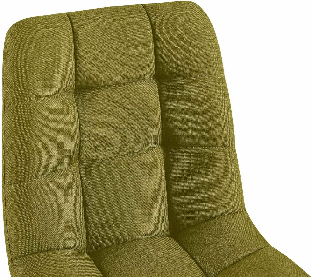 Set van 4 eetkamerstoelen Antibes stof groen grün