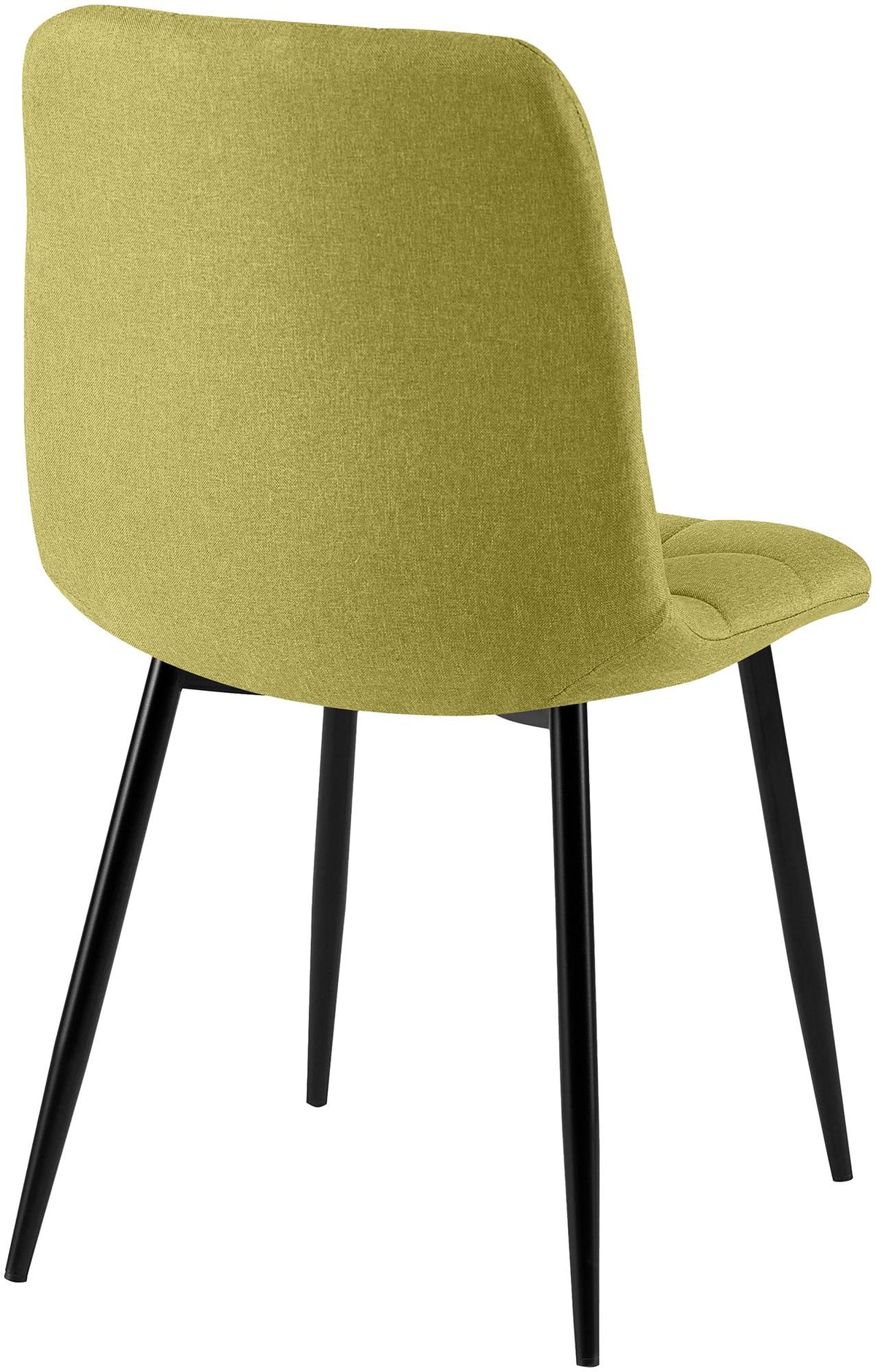Set van 4 eetkamerstoelen Antibes stof groen grün