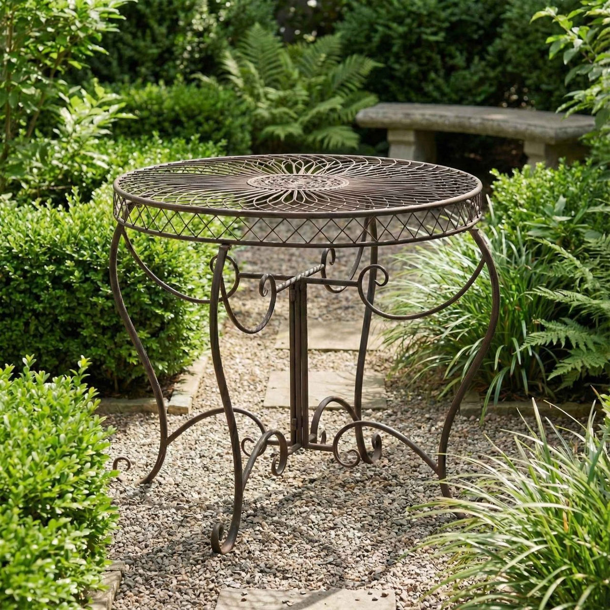 Tuintafel Sheela bronzen bronze