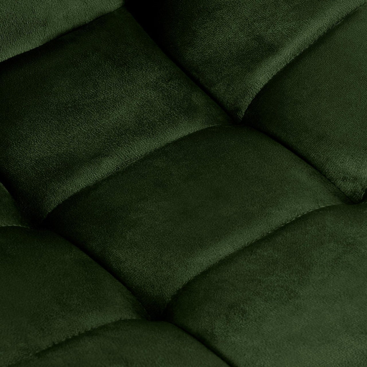 Set van 4 Eetkamerstoelen Antibes Fluweel groen grün
