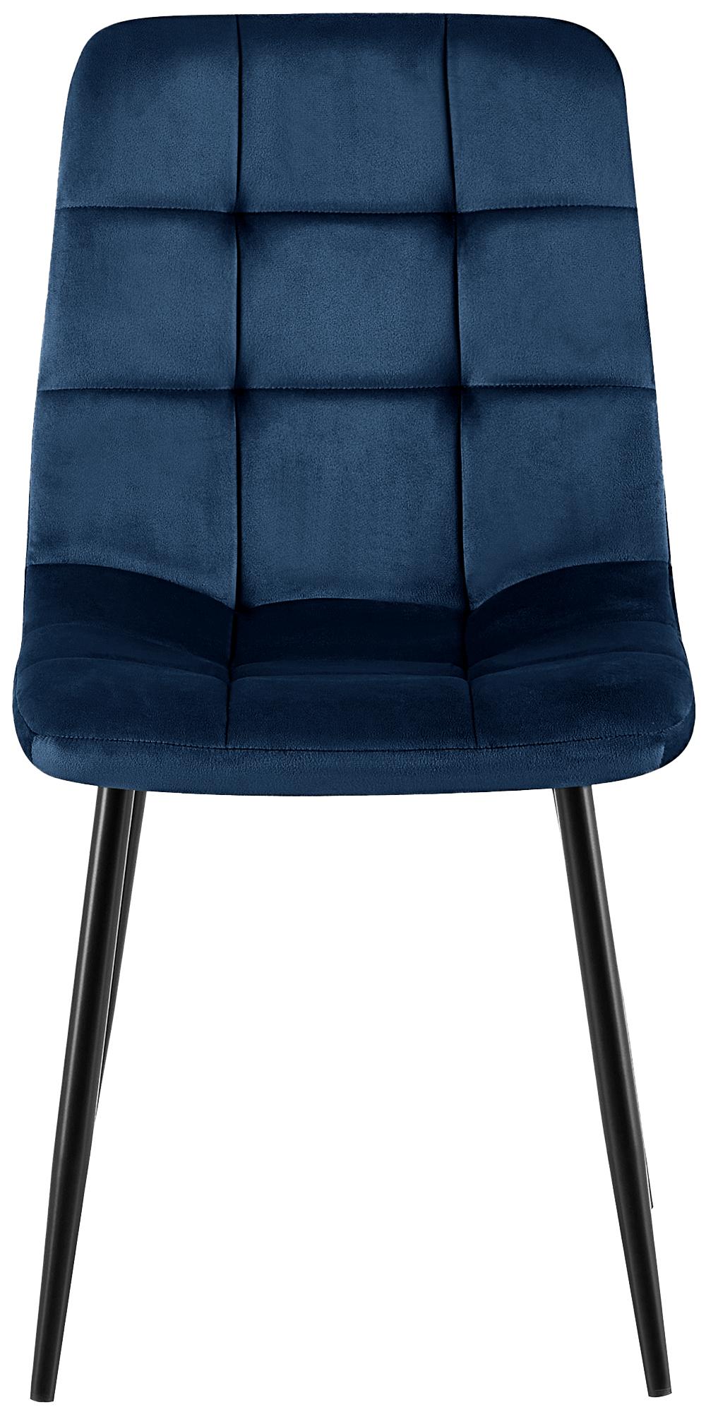 Eetkamerstoel Antibes donkerblauw dunkelblau