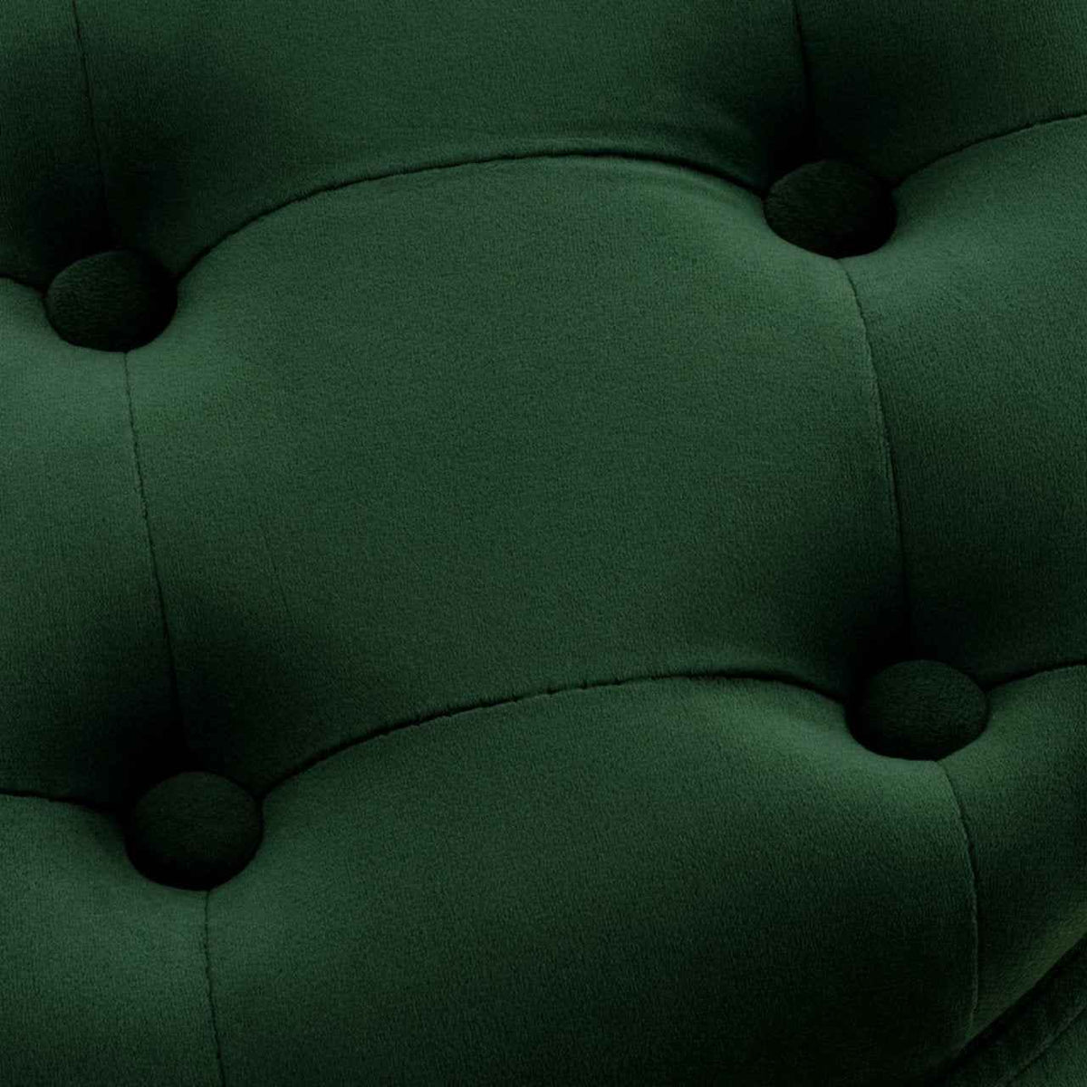 Poef Pantin fluweel groen grün