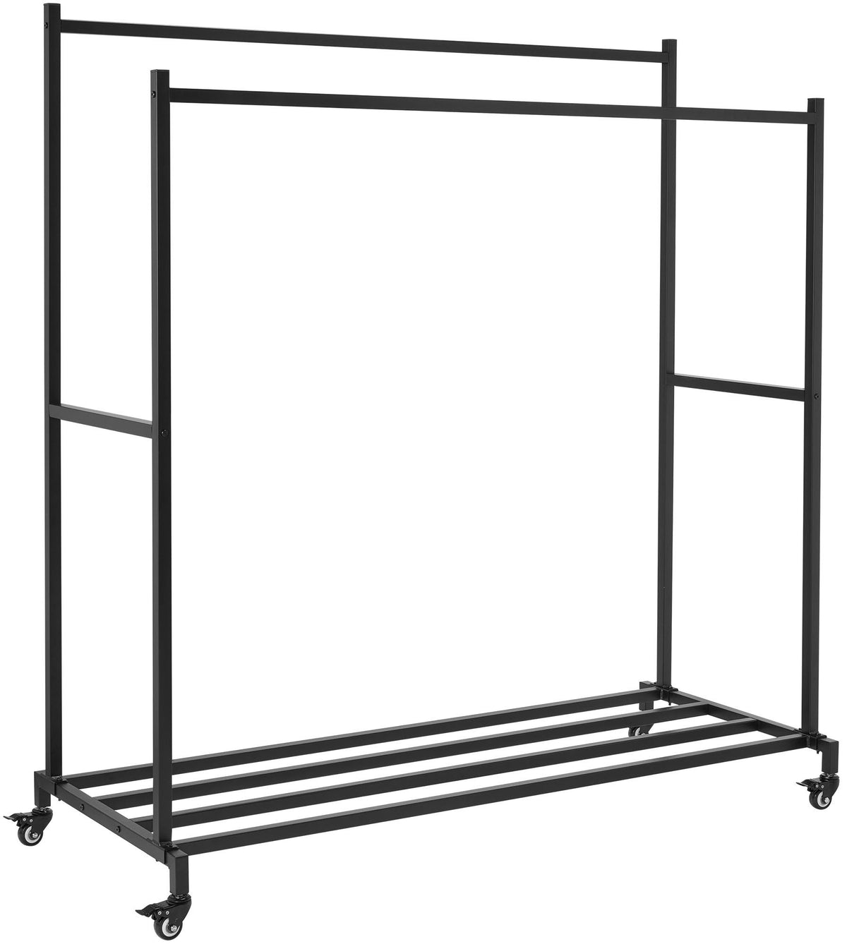 Kleiderständer Lieska 150 cm schwarz