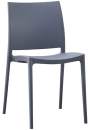 Tuinstoel Meton grijs grau