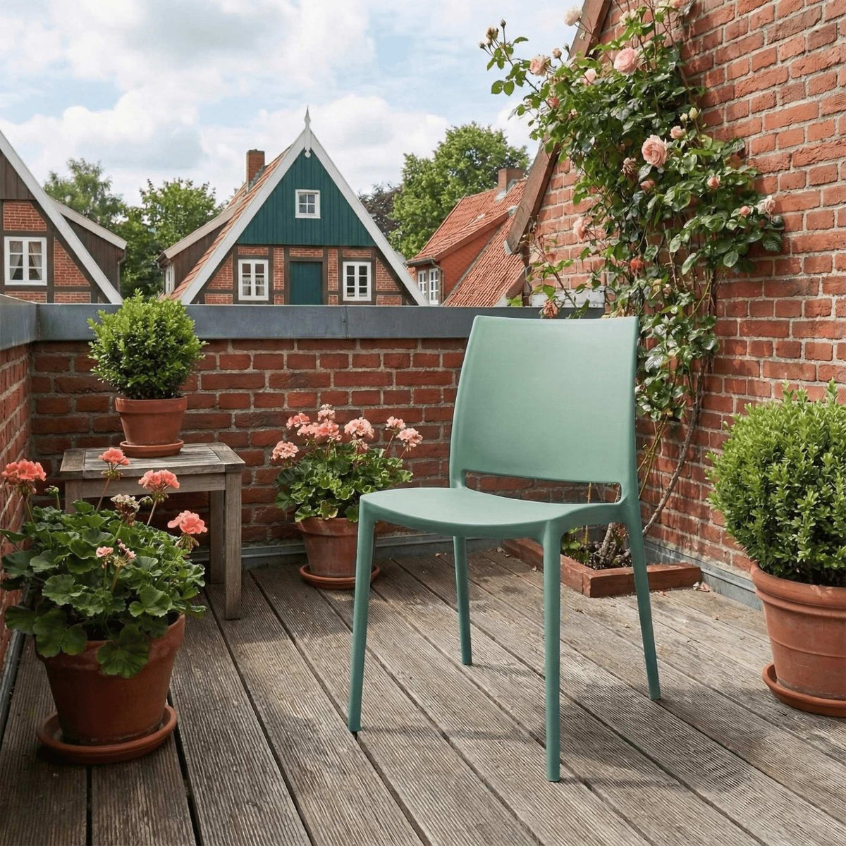 Tuinstoel Meton olijf oliv