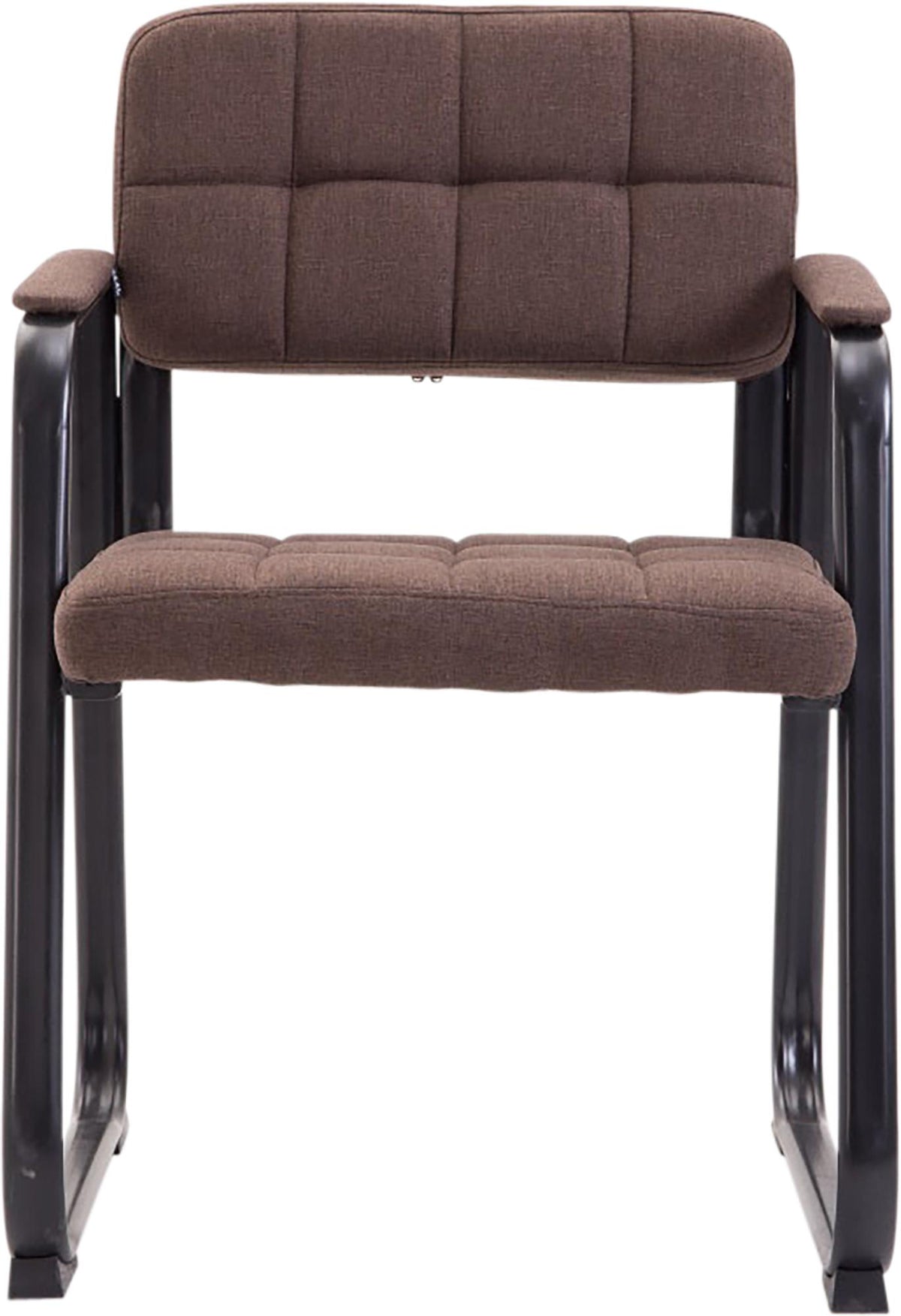 Besucherstuhl Canada B Stoff braun