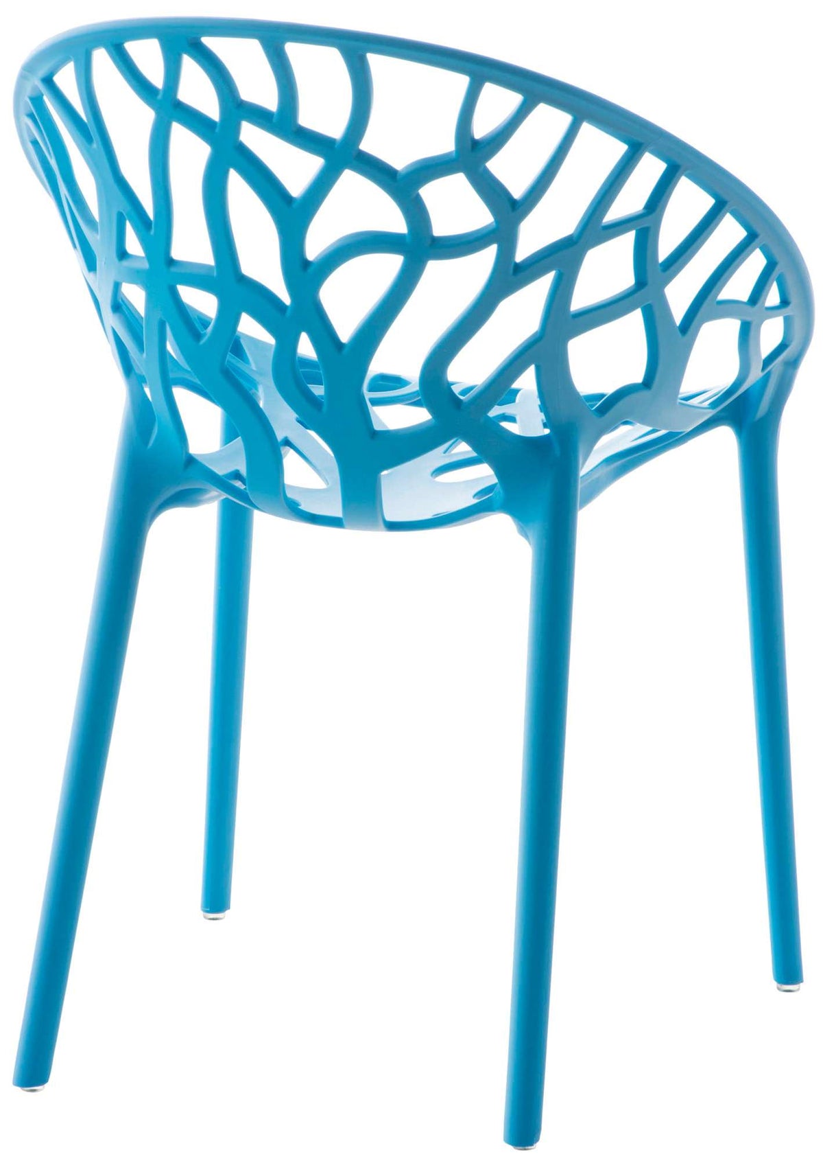4er Set Stuhl Hope blau
