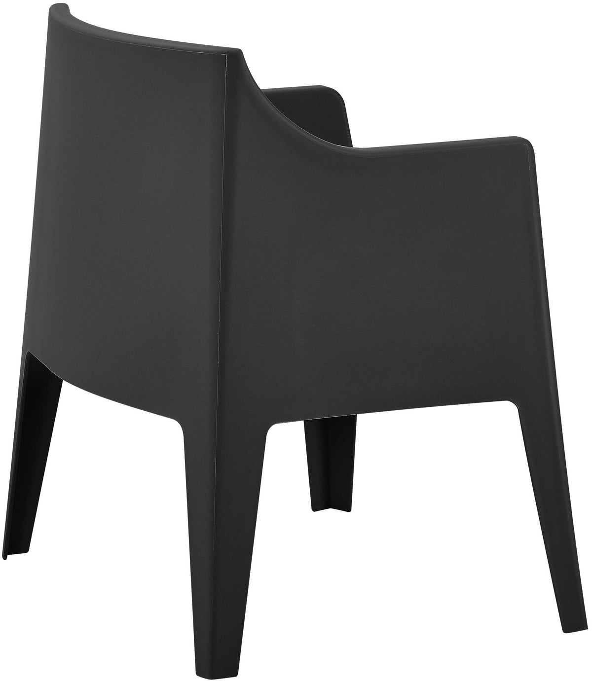 Set van 4 tuinstoelen Bartal zwart schwarz