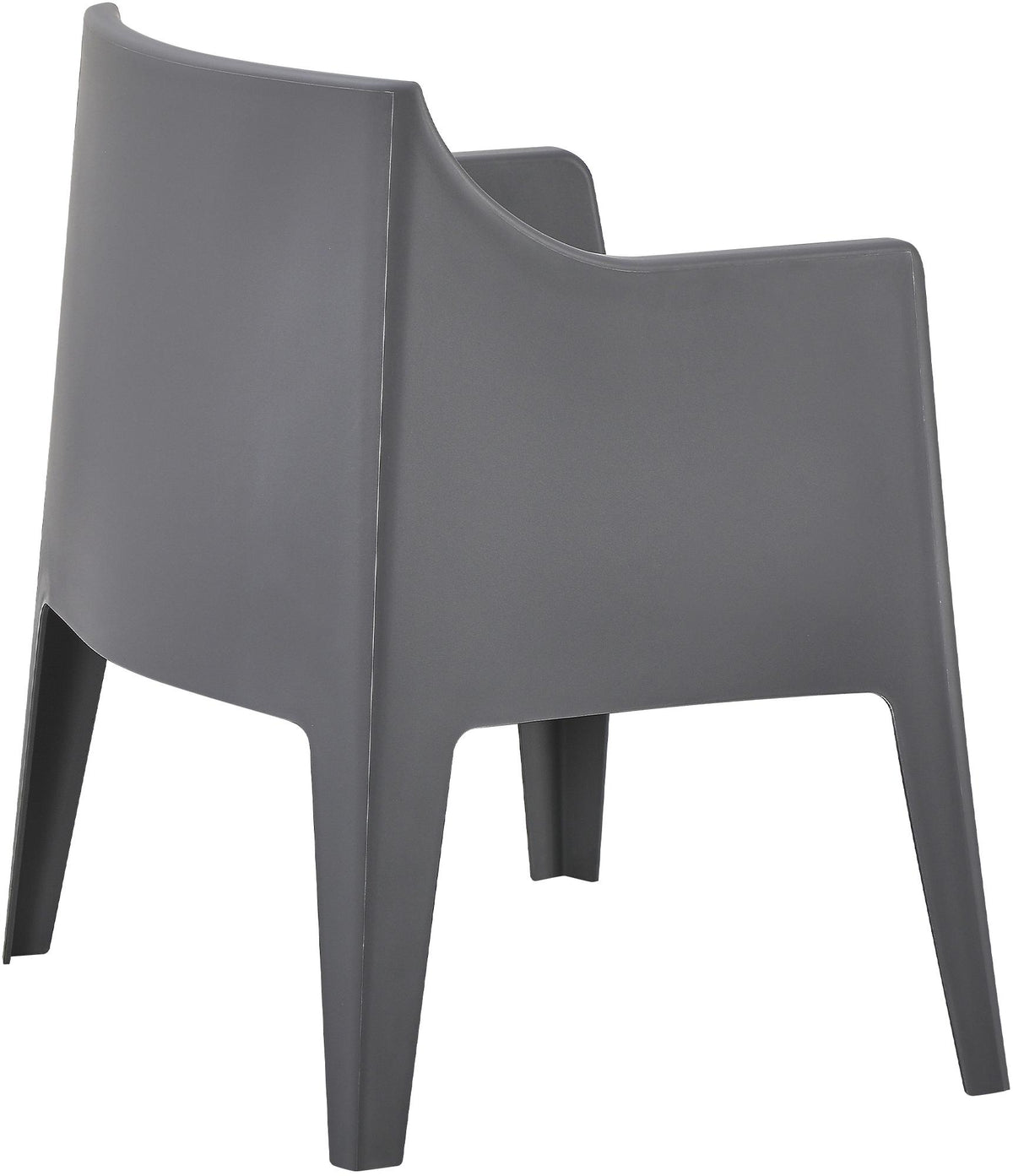 Set van 4 tuinstoelen Bartal donkergrijs dunkelgrau