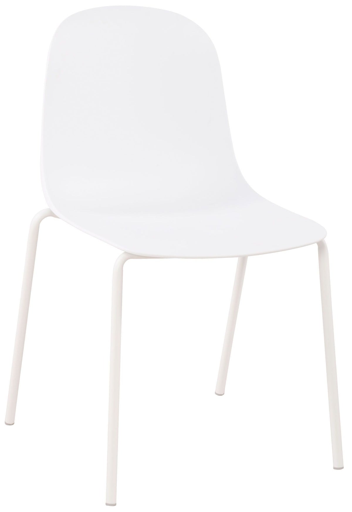 Tuinmeubelset Nerra met 4 stoelen wit weiß