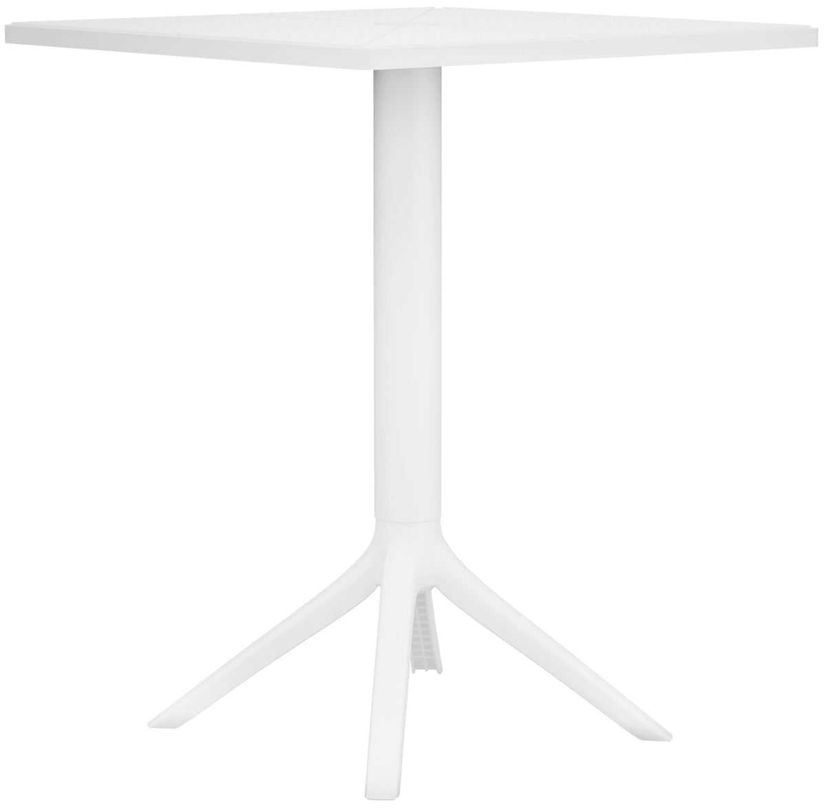Tuinmeubelset Nerra met 4 stoelen wit weiß