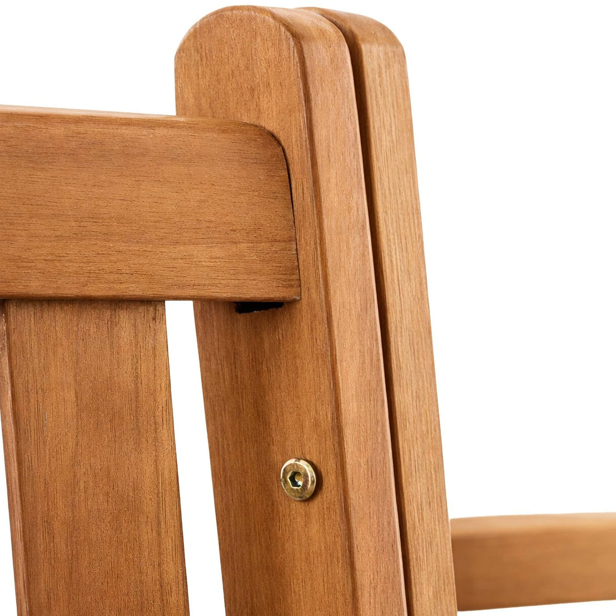 Baumbank Sonja mit Armlehnen 200 cm teak