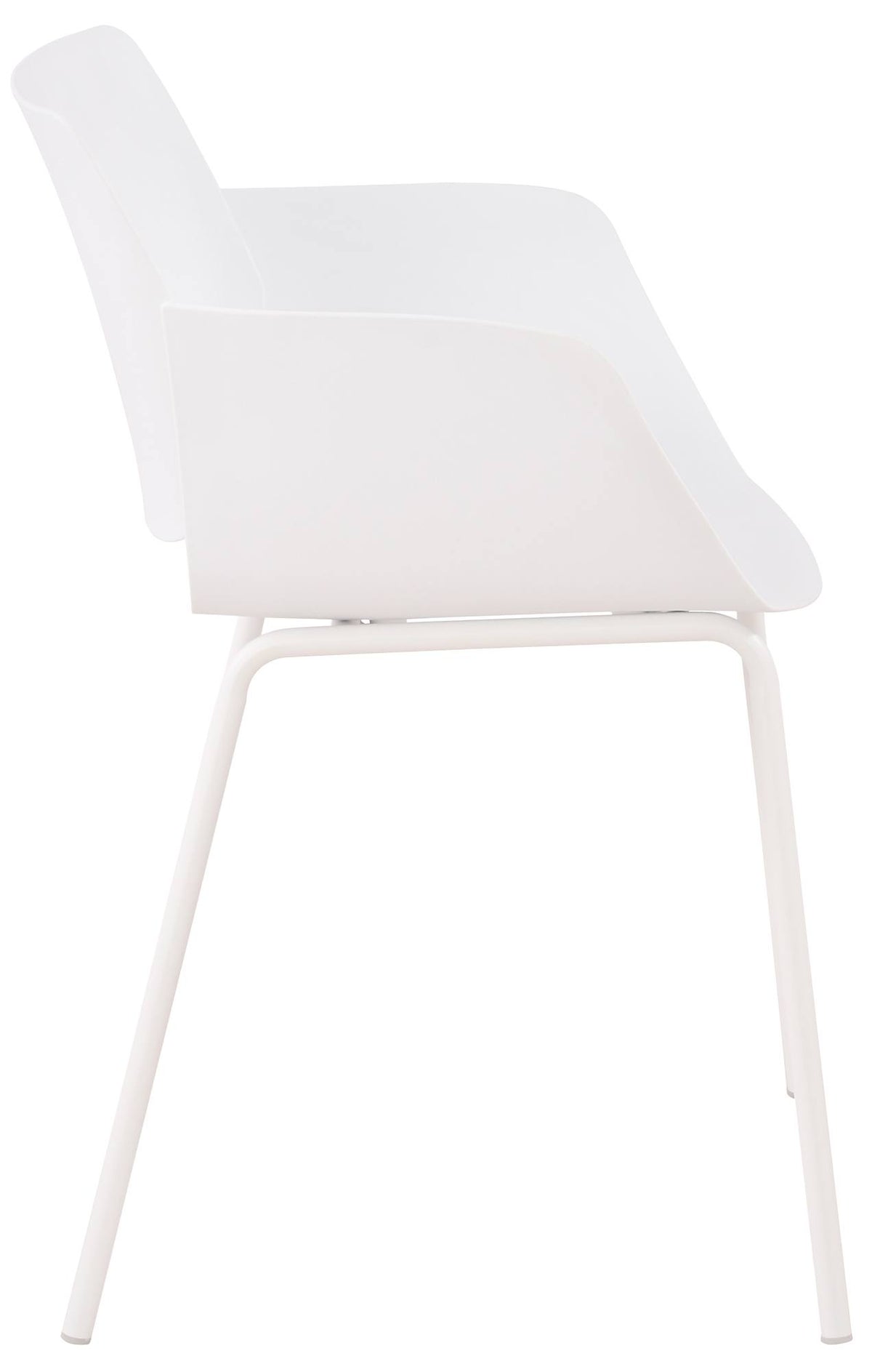 Tuinmeubelset Lirra met 2 stoelen wit weiß