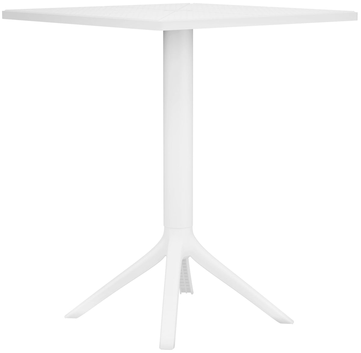 Tuinmeubelset Norva met 4 stoelen wit weiß