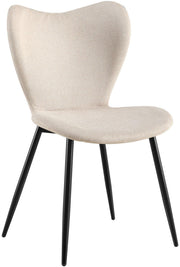 Esszimmerstuhl Maika Stoff creme