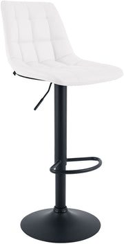 Barhocker Mapun Kunstleder weiß