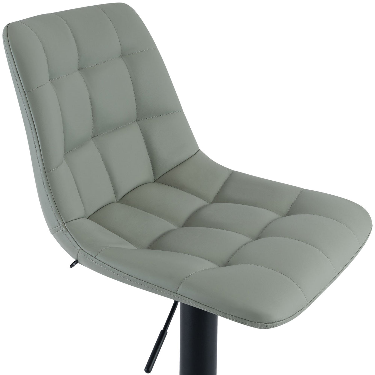 Barhocker Mapun Kunstleder grau