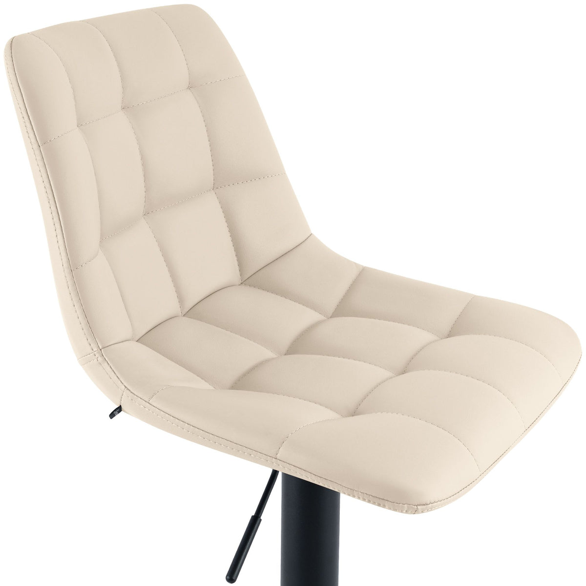 Barhocker Mapun Kunstleder creme